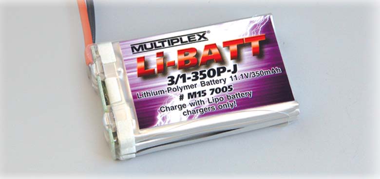 Acumulator propulsie LiPo 3s1p 350 mAh